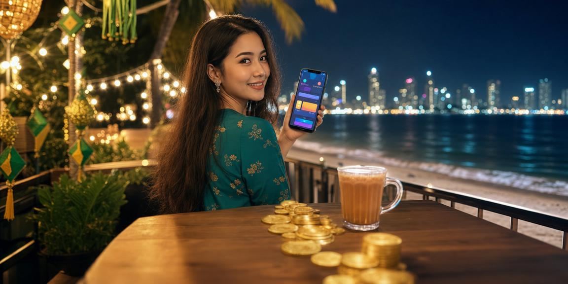 Pemain Penang membuat deposit dan bermain permainan meja semasa perayaan Hari Raya